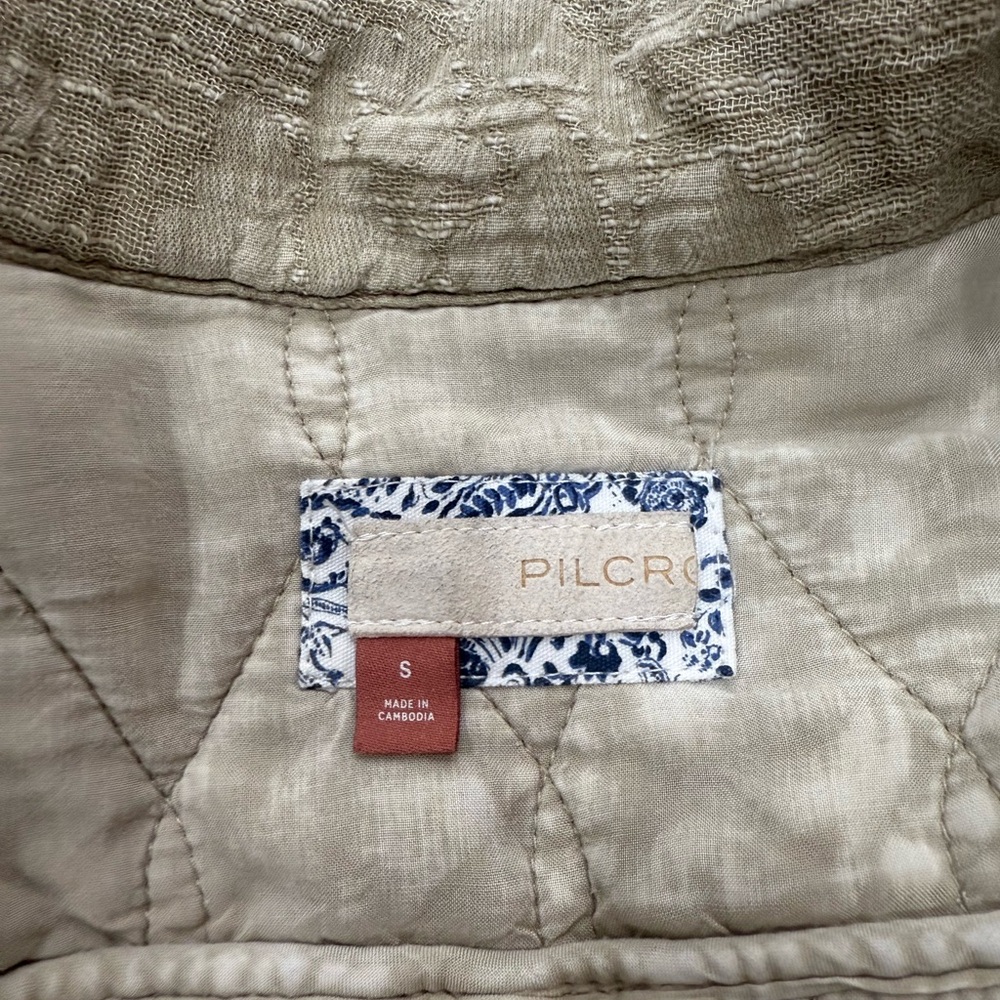 Pilcro Anthropologie | The Fielder Quilted Shirt Jacket - Picture 9 of 10